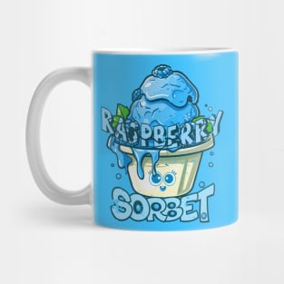 raspberry sorbet by Heisenberg blue ice Mug